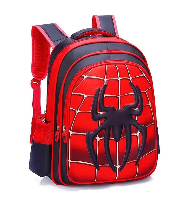 Spider King 3D Kids Backpack - Durable and Stylish Design