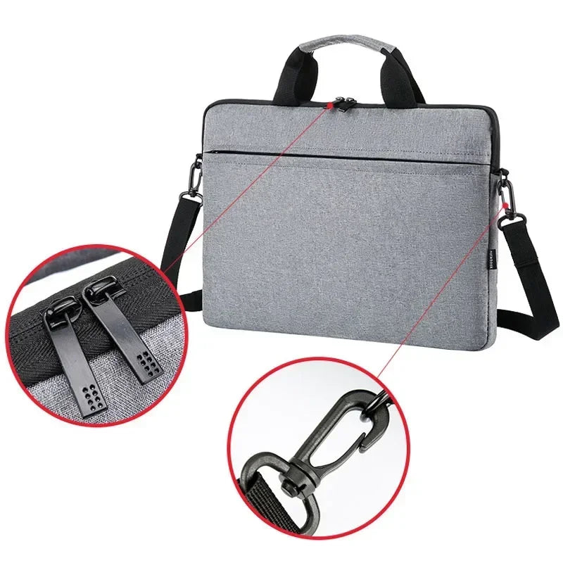 Stylish Laptop Bag Sleeve – Shoulder Handbag & Briefcase for 13.3–15.6 Inch Computers