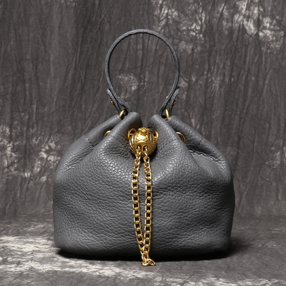 Genuine Leather Shoulder Bag