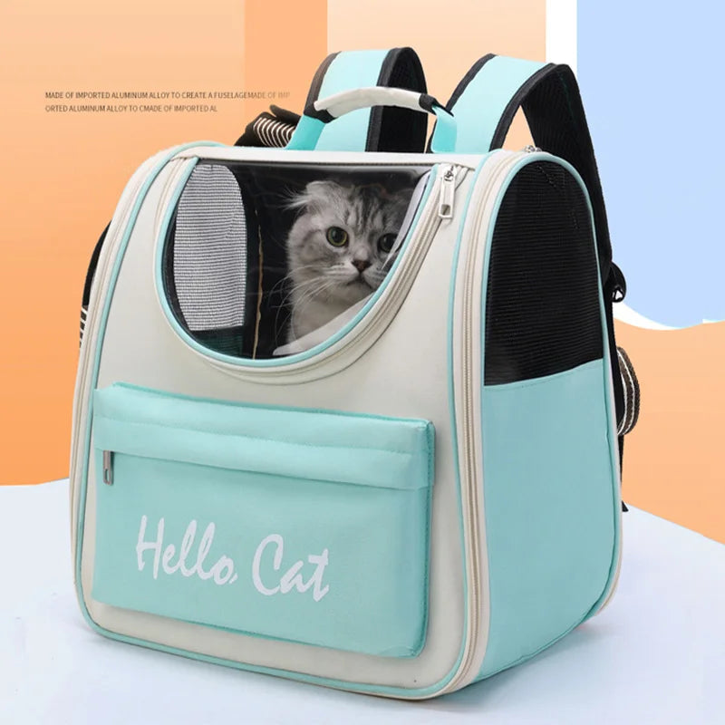 Hands-Free Pet Carrier – Outdoor Travel Backpack