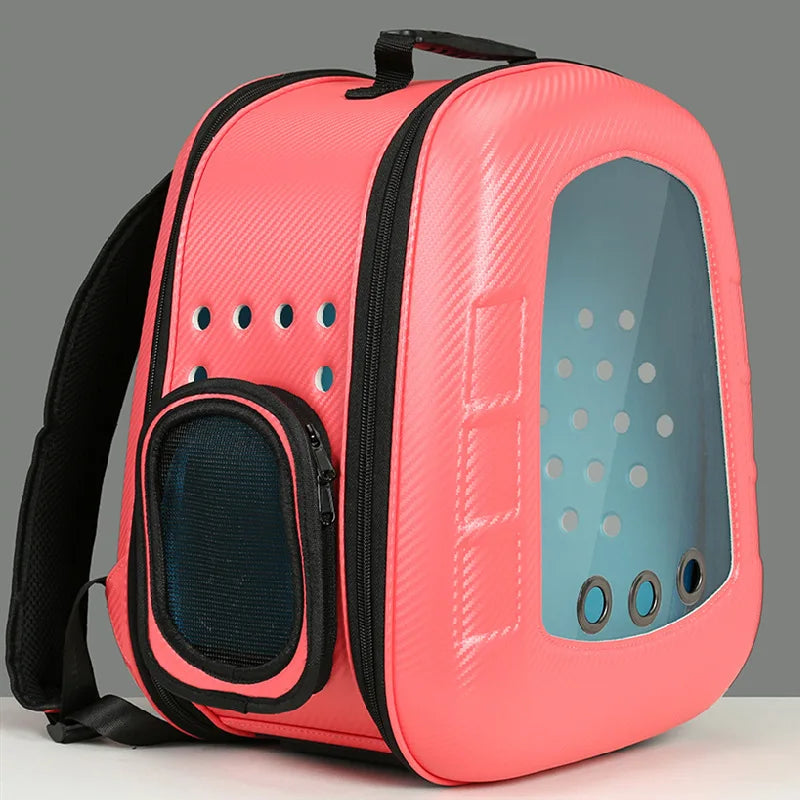 EVA Space Capsule Cat Backpack – Transparent, Breathable & Portable Pet Carrier