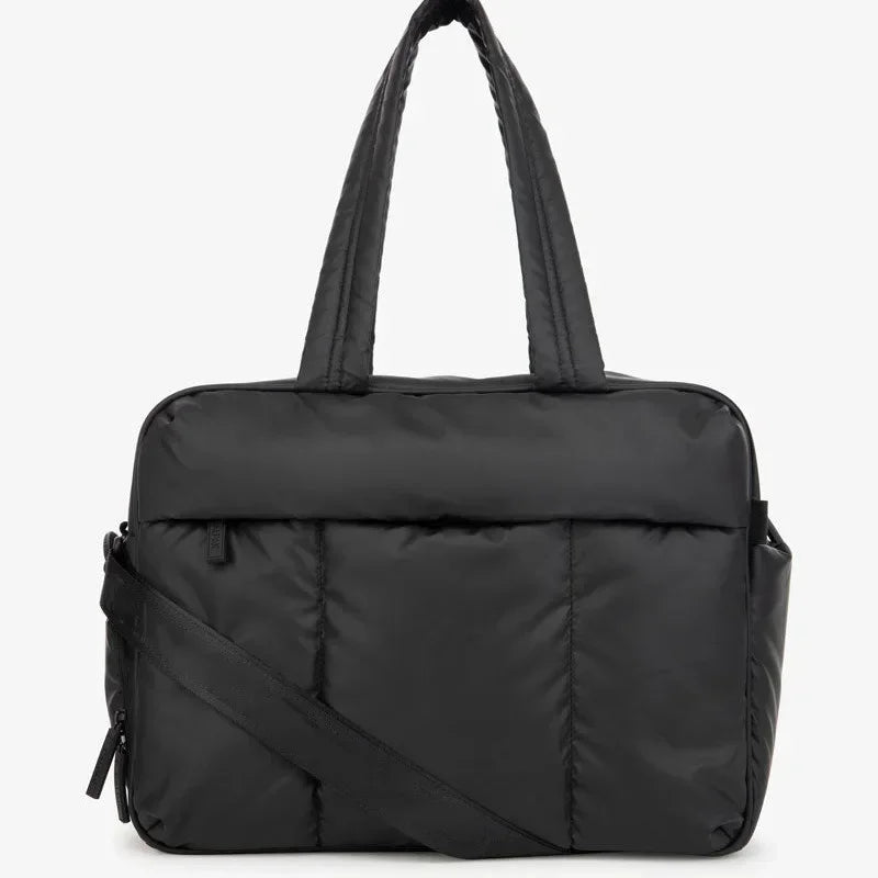 Puffer Travel Duffel Bag- Large Capacity Puffer Duffel