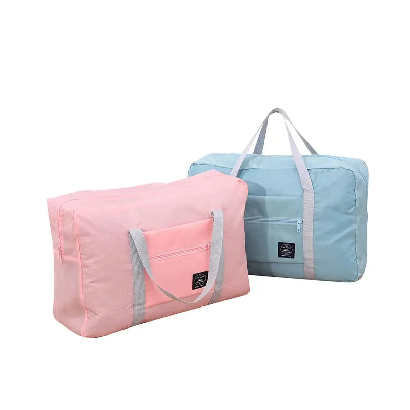 Portable Travel Duffel Bag-Foldable Nylon Bag
