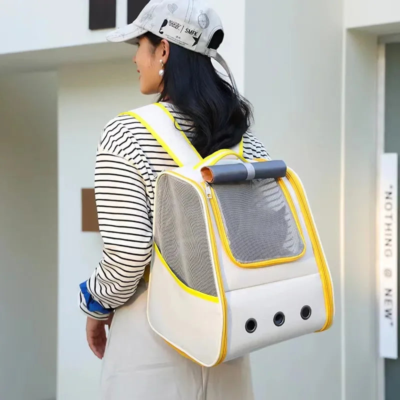 Anti-Breakaway Pet Backpack – Travel Carrier