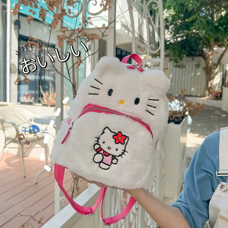 Plush Doll Backpack–Cute Cartoon Sweet Birthday Backpack