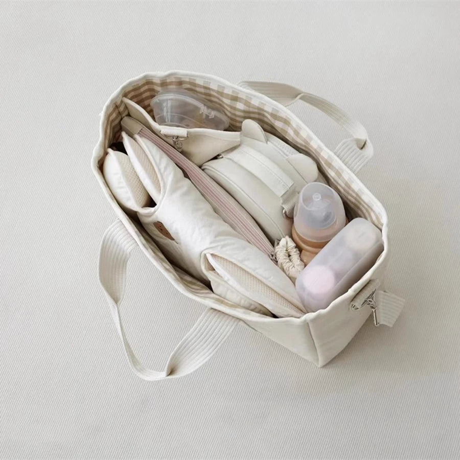 Baby Diaper Bag – Mommy Maternity Nappy Bag with Large Storage & Strollers