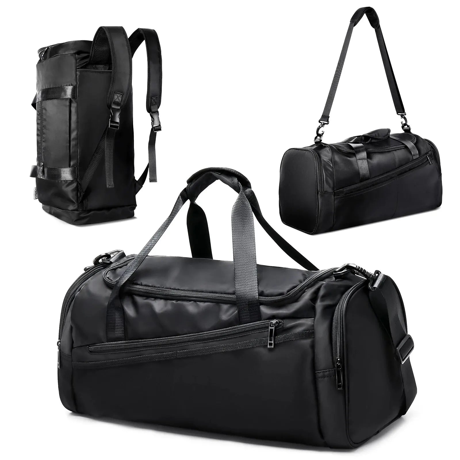 40L Sports Gym Duffel Bag – Lightweight Foldable Travel Bag