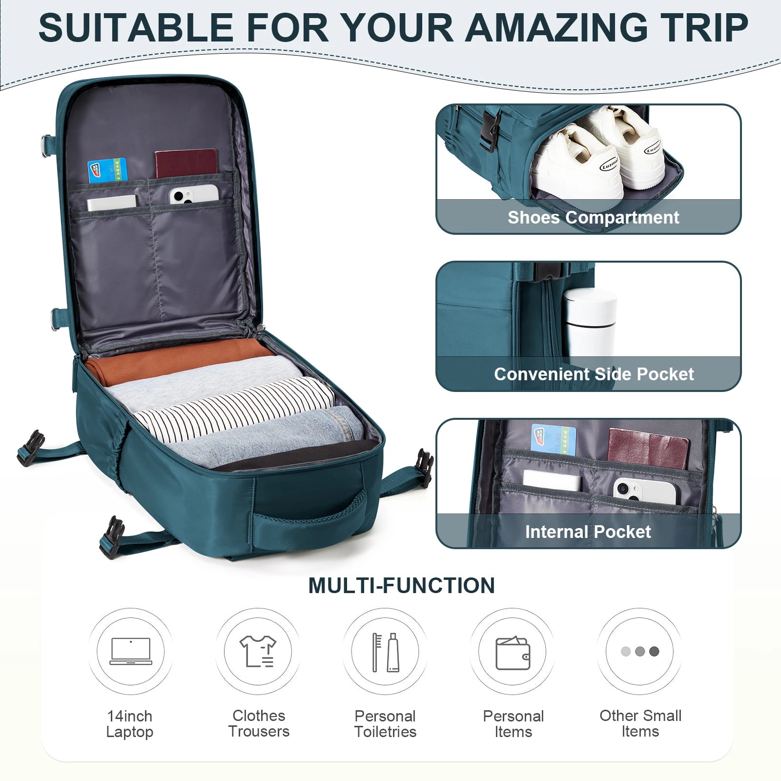 Versatile waterproof Backpack