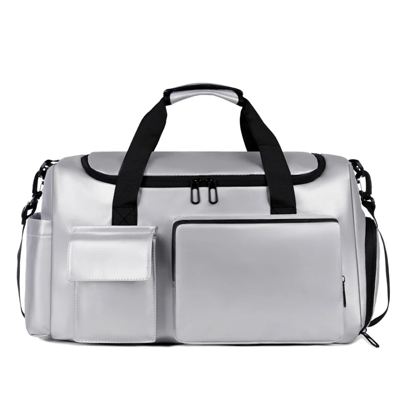 Fitness Gym Bag with Shoe Compartment – Dry Wet Sports Travel Handbag