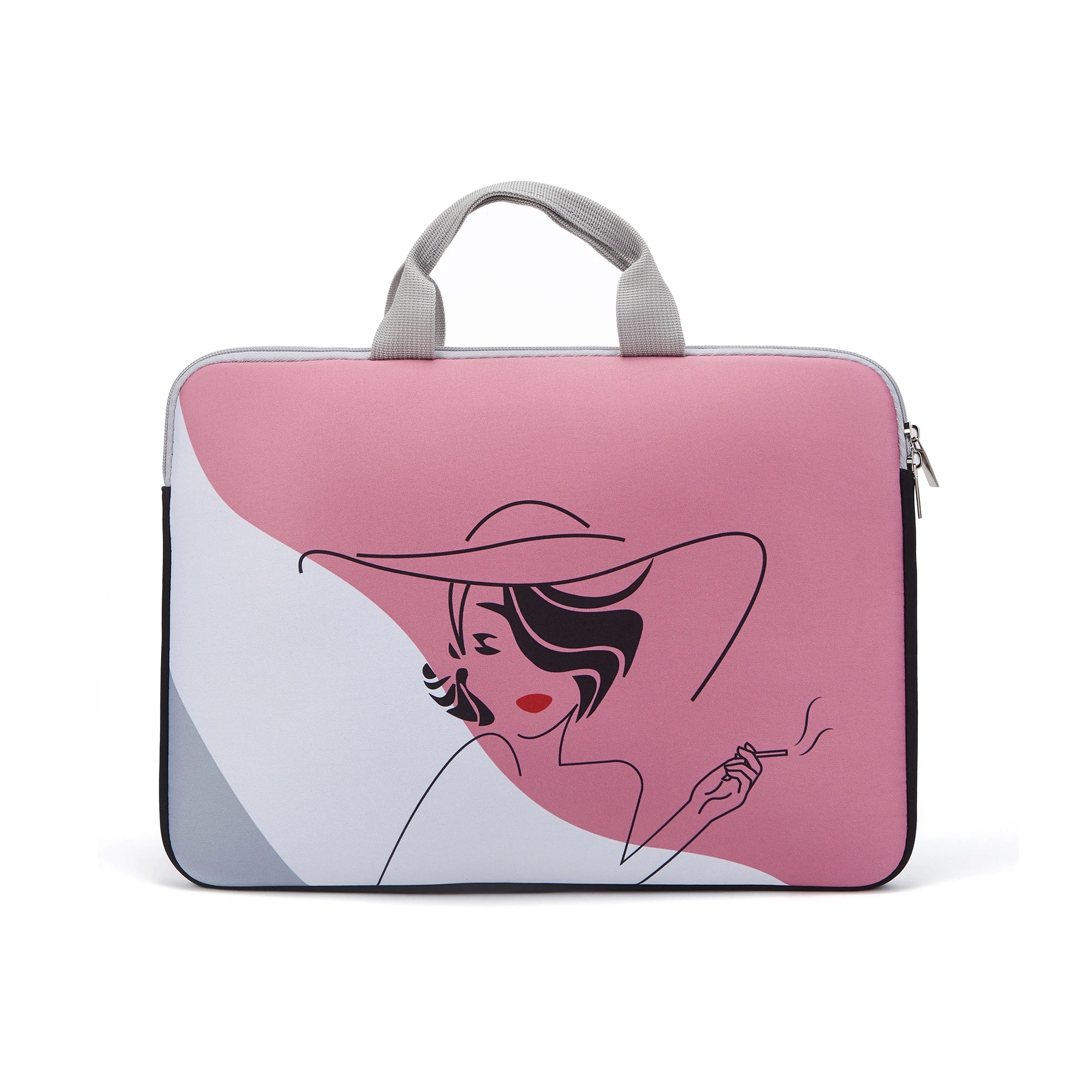 Trendy Heat Transfer Laptop Bag – 11–17 Inch Protective Case for Work,  School