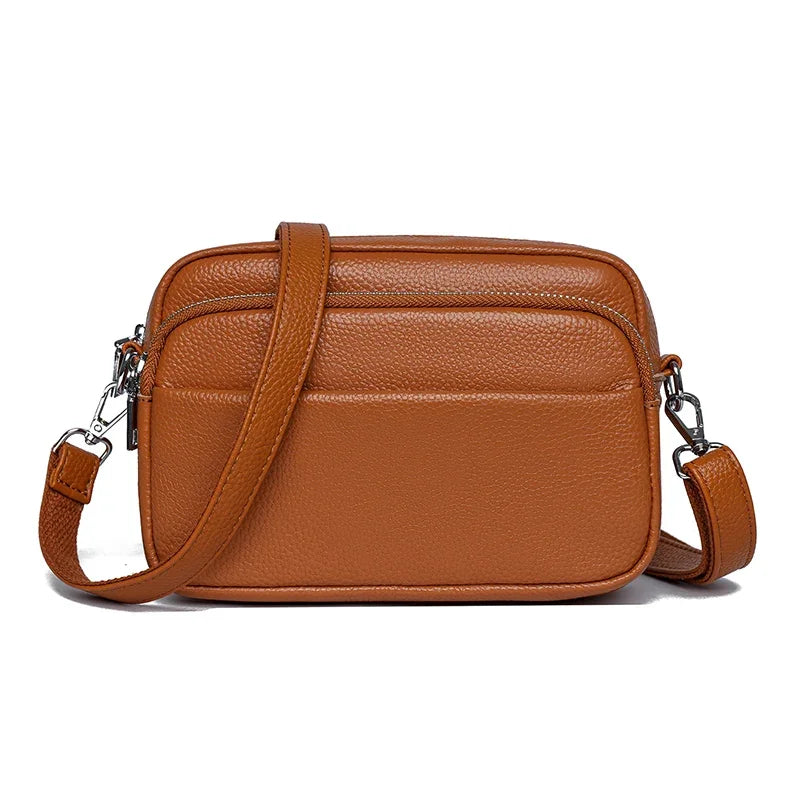 Premium Leather Crossbody Bag- Casual Luxury Bag