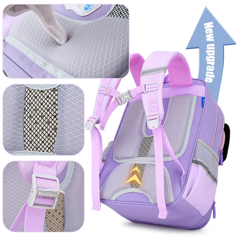 Primary School Student Backpack – Kids Book Bag for Boys & Girls