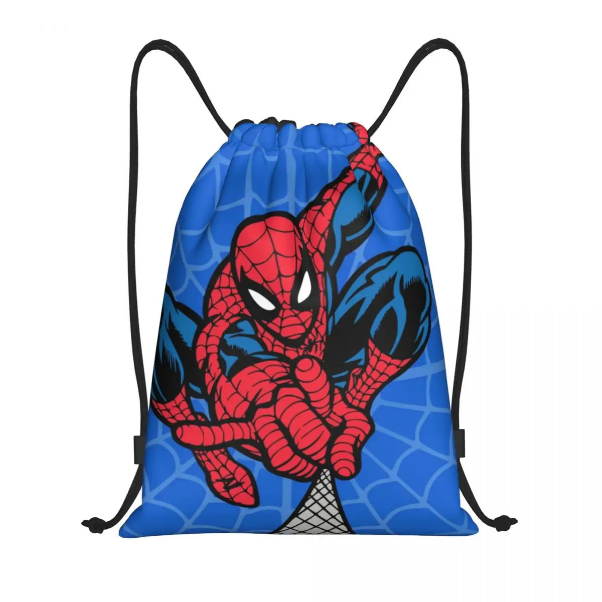 Superhero Spider Drawstring Bag