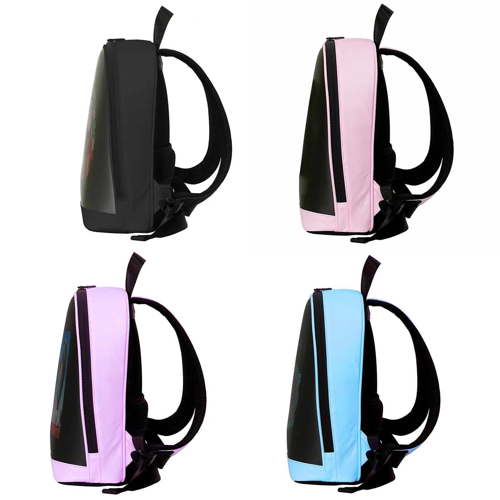 Waterproof Smart LED Backpack – APP-Controlled Commercial Display Bag