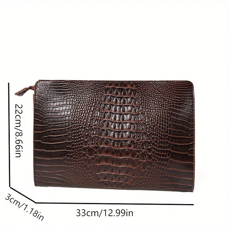 Designer Croco Pattern Handbag-Professional Handbag