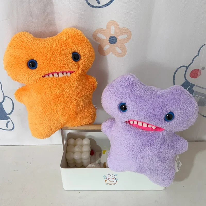 Crazy Monster Plush Toy – Rainbow Rabbit Ugly Cute Plush Doll