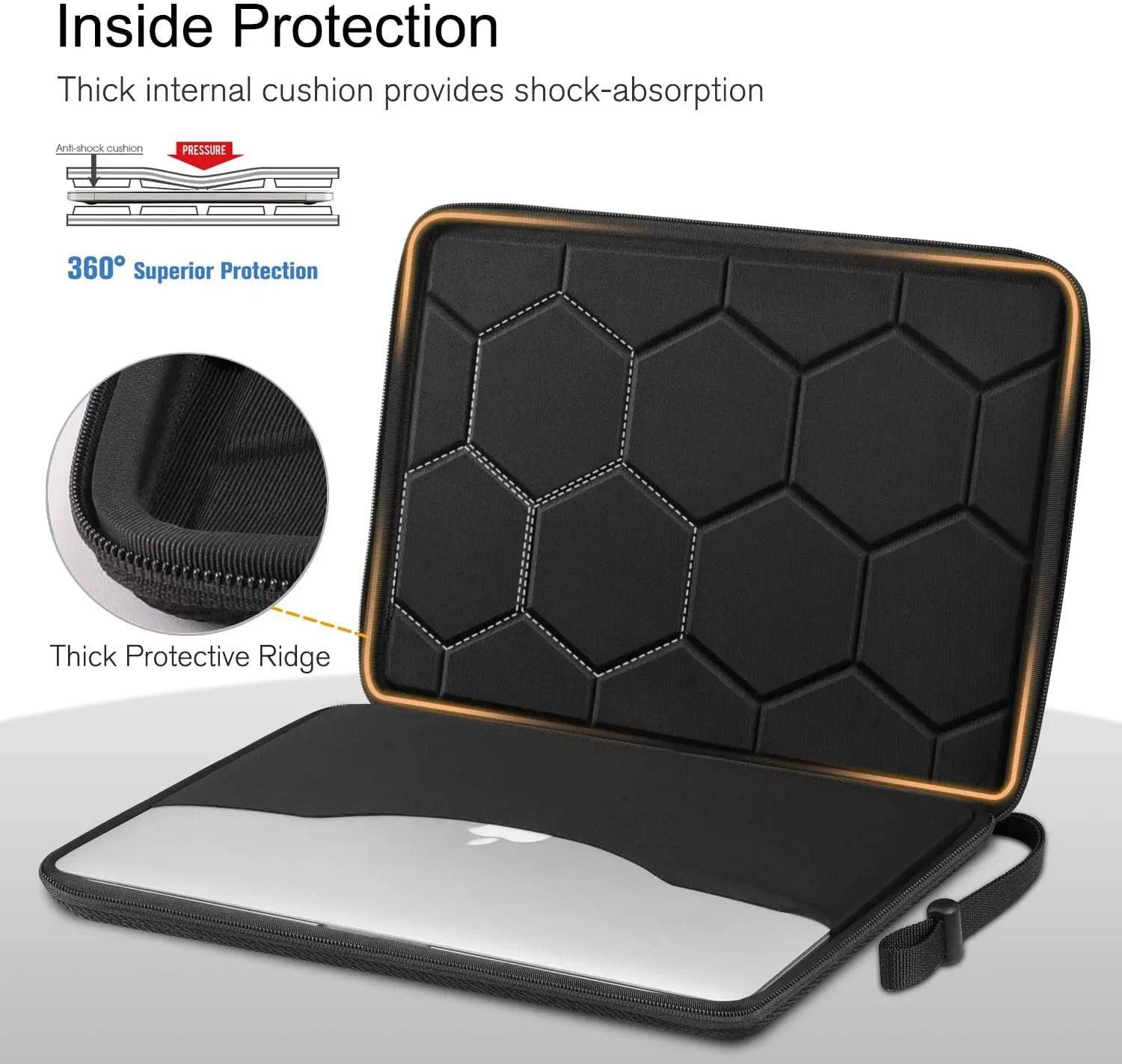 Waterproof Shockproof Laptop Sleeve for 13–15.6 Inch Laptops