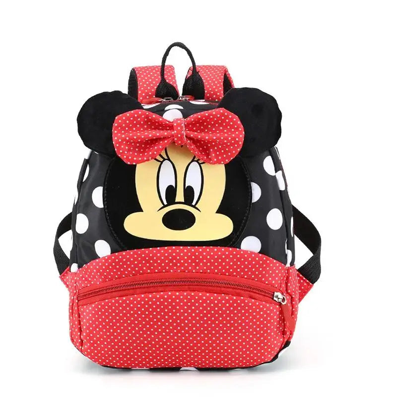 Cute Disney Minnie Kids Backpack – Cartoon Kindergarten School Bag