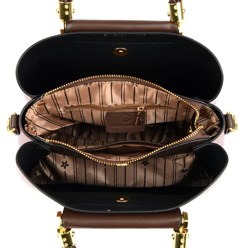 Vintage Soft PU Leather HandBag