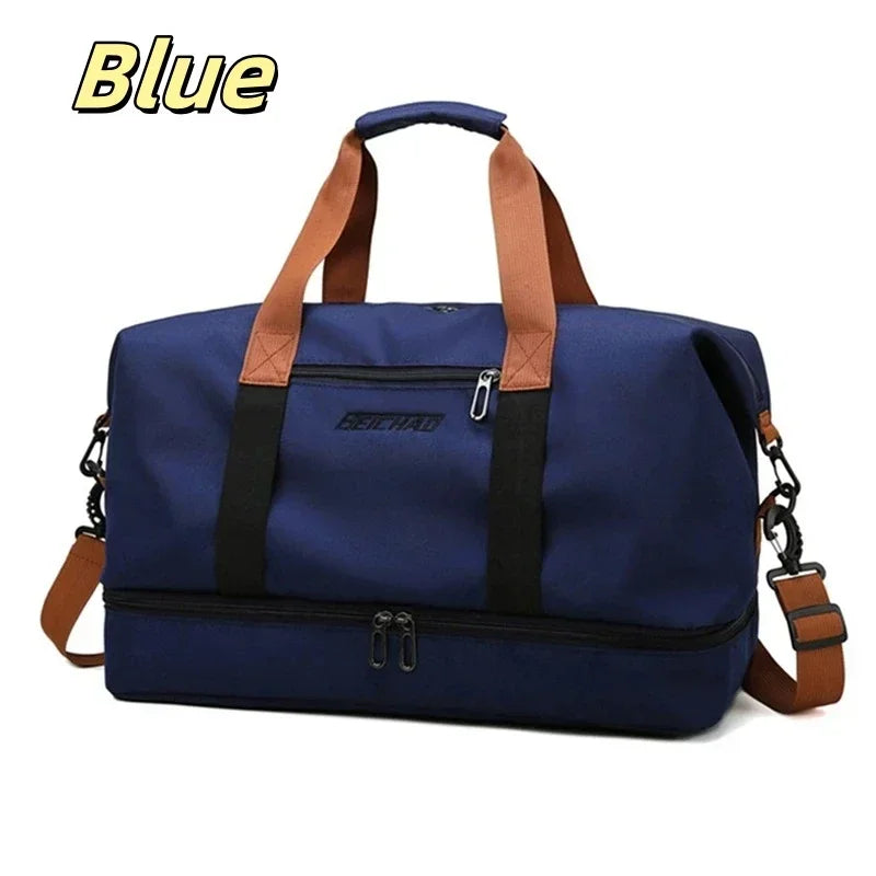 Durable Wet Dry Travel Duffle Bag – Wet Separation Duffel Bag