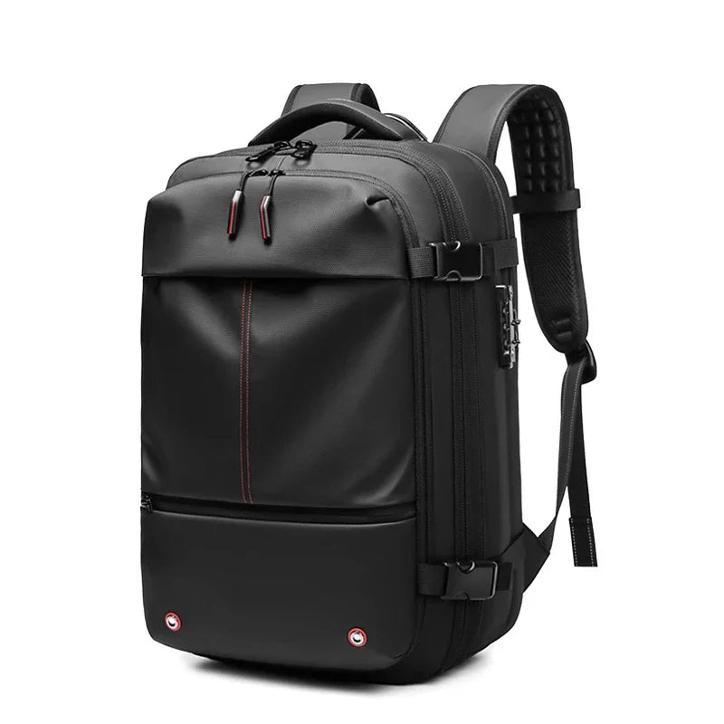 Smart Compression Backpack – 17-Inch Laptop Travel Bag