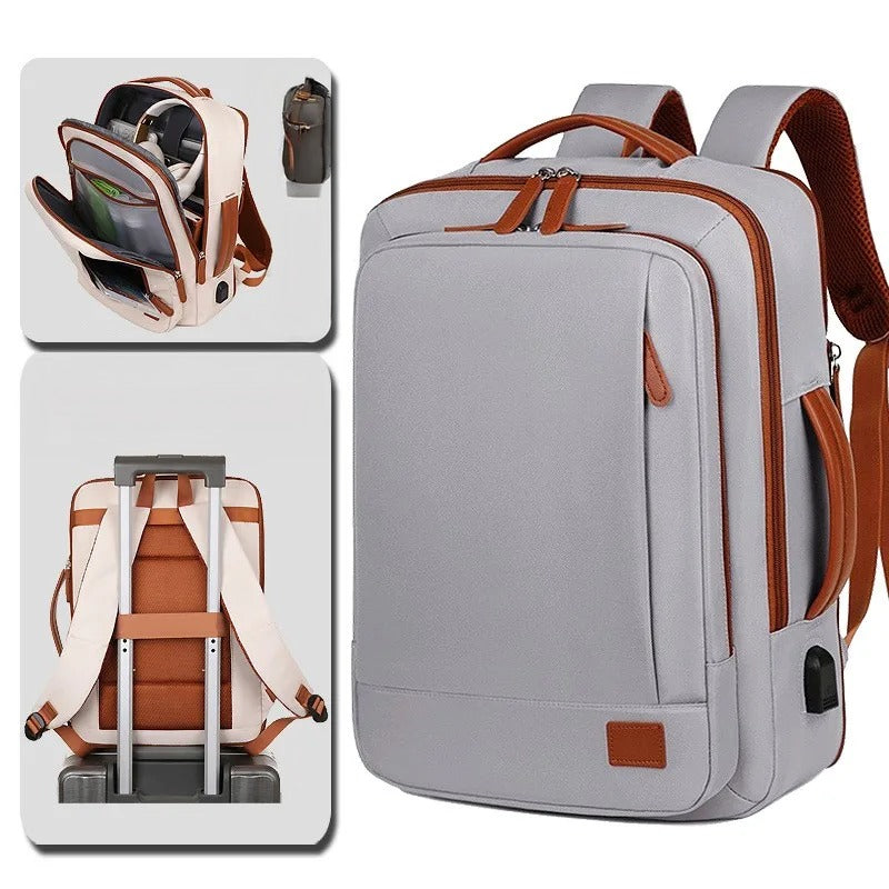 Oxford Cloth Leisure Backpack – High-End Fashion Waterproof Laptop Bag