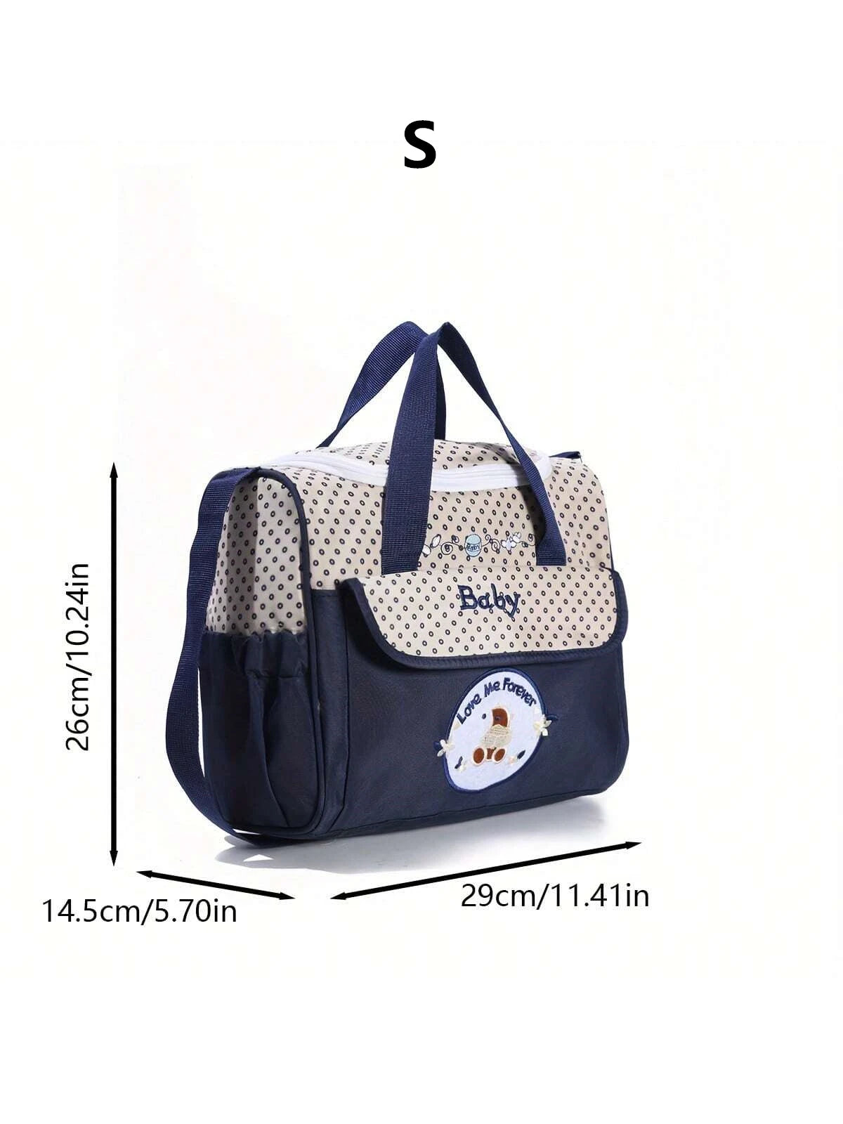 Cartoon Bear Mommy Diaper Bag – Lightweight Large Capacity Bag