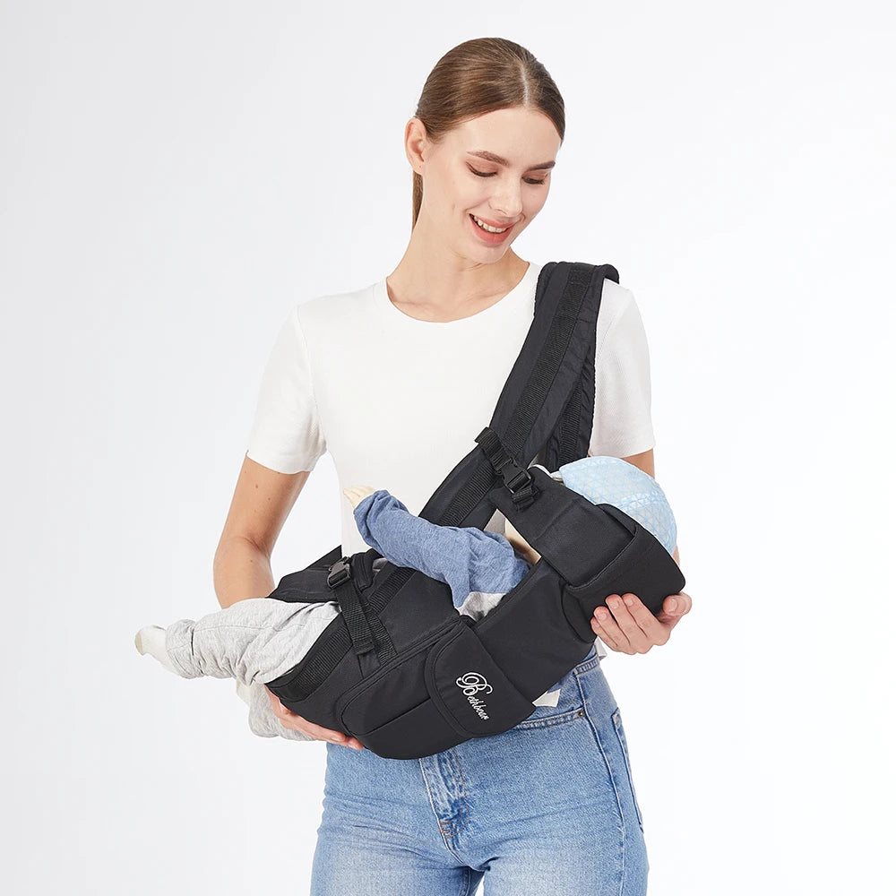 Soft Ergonomic Baby Sling-Multi-Use Baby Holder Carrier