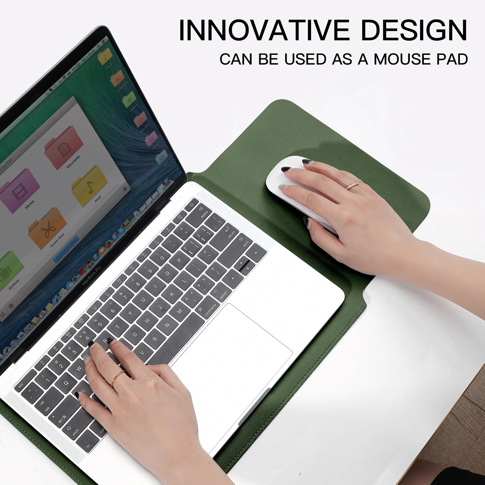 Laptop Sleeve Case for MacBook Air/Pro (11–16 Inch)