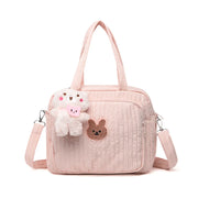 Cotton Mommy Bag – Cute Baby Diaper Organizer Handbag