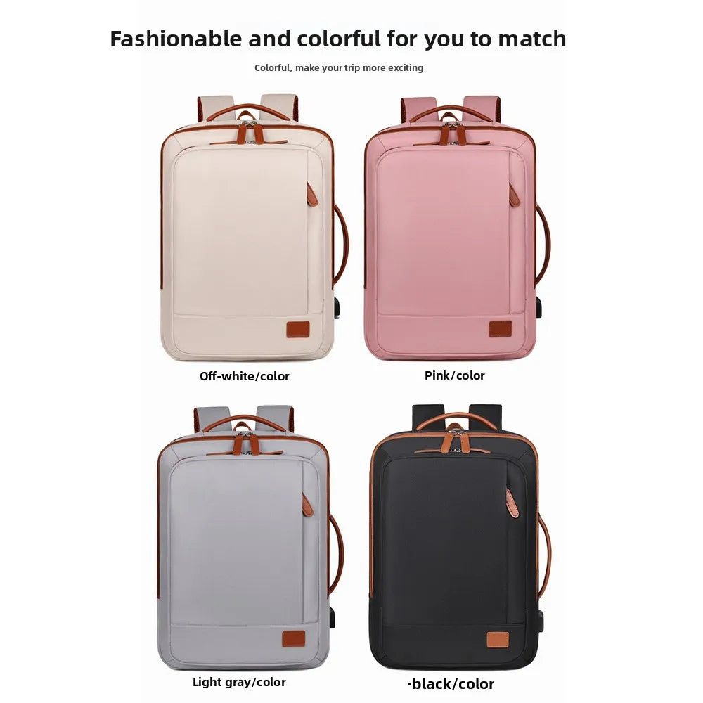 Oxford Cloth Leisure Backpack – High-End Fashion Waterproof Laptop Bag