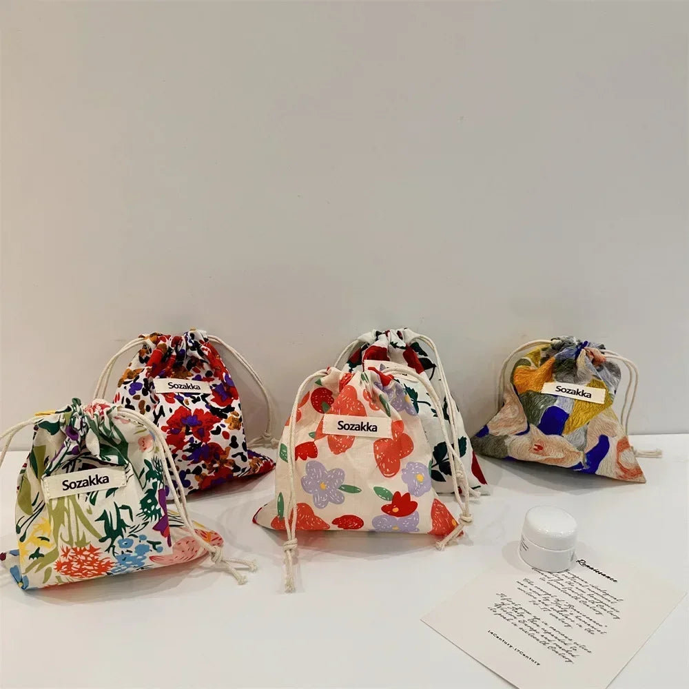 Foldable Drawstring Bag