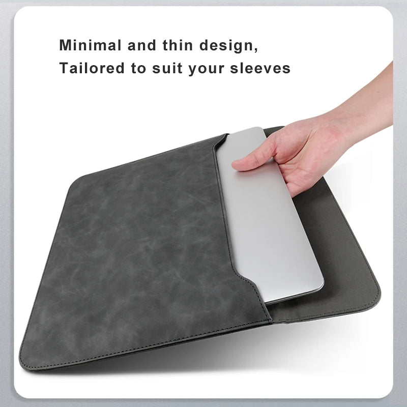 Laptop Sleeve for MacBook Air 13 M1 M2 M3 M4 & Pro 14 16 – Slim Waterproof Laptop Bag
