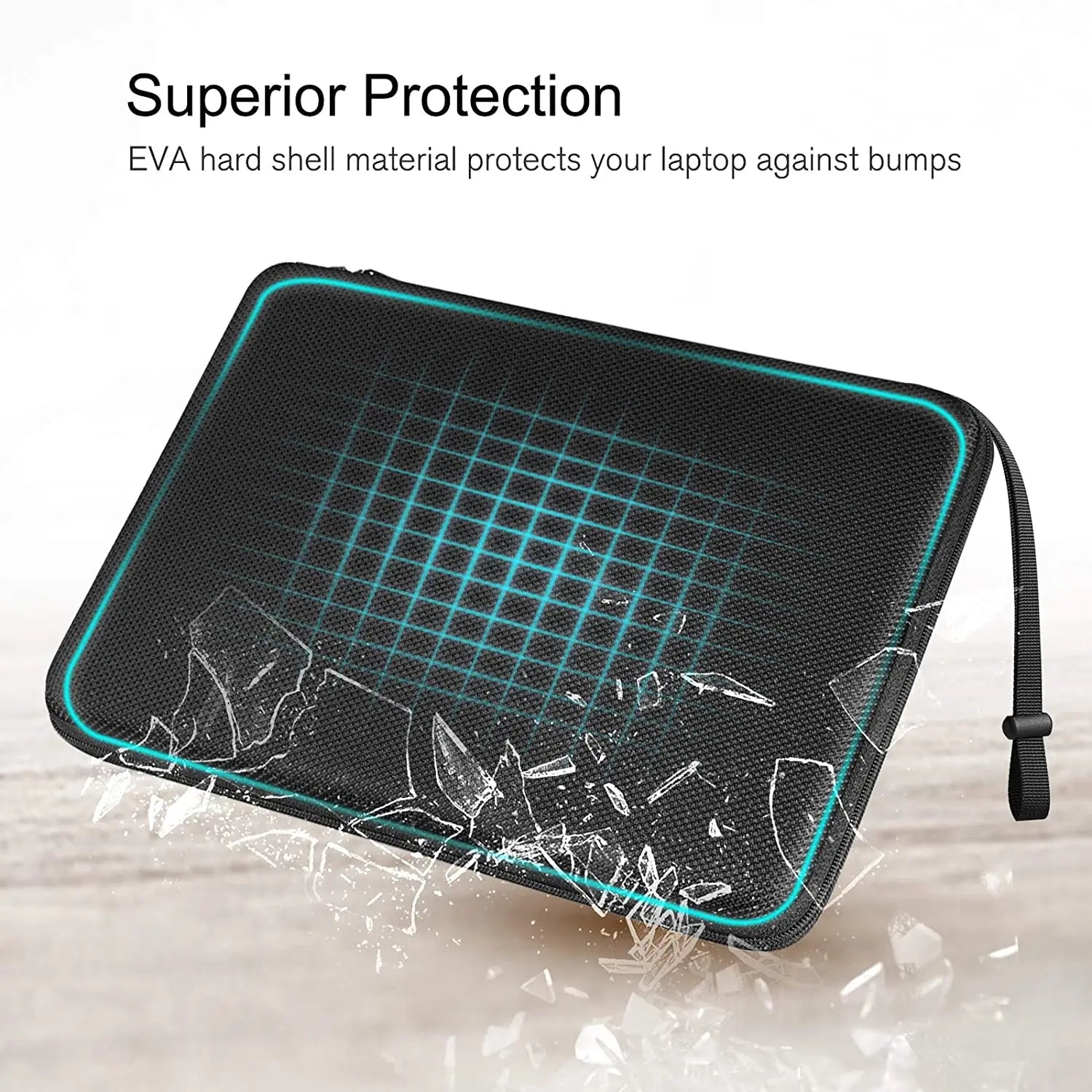 Waterproof Shockproof Laptop Sleeve for 13–15.6 Inch Laptops