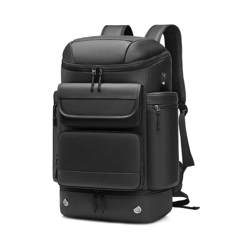 50L Large Capacity Waterproof Travel Backpack – 17-Inch Laptop Bag
