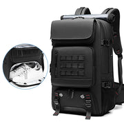 17-Inch Waterproof Travel Laptop Backpack – Business, Outdoor Bag with Shoe Compartment