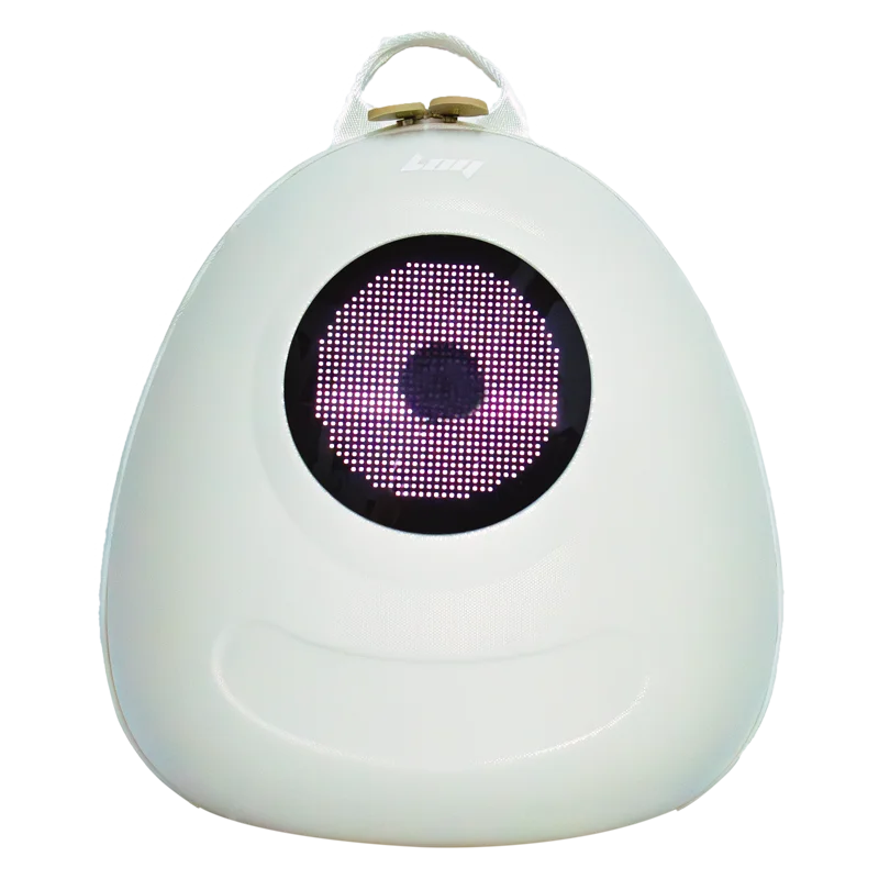 Smart LED Big Eye Backpack – Waterproof School & Travel Bag