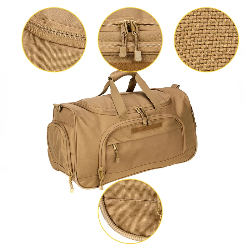 50L Foldable Travel Duffle Bag