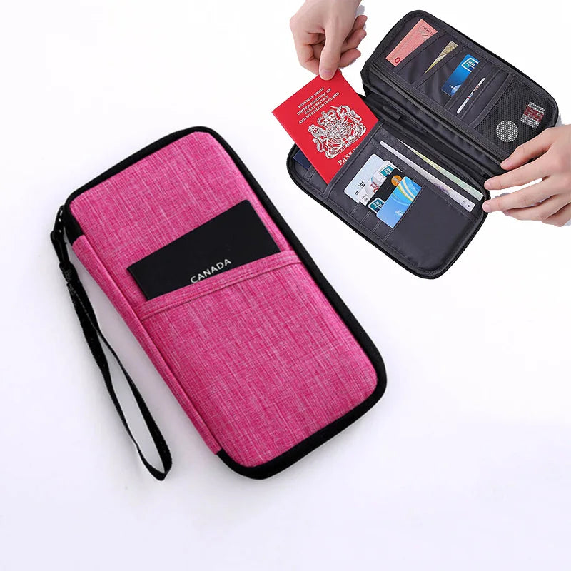 Durable Travel Wallet – Passport Organizer