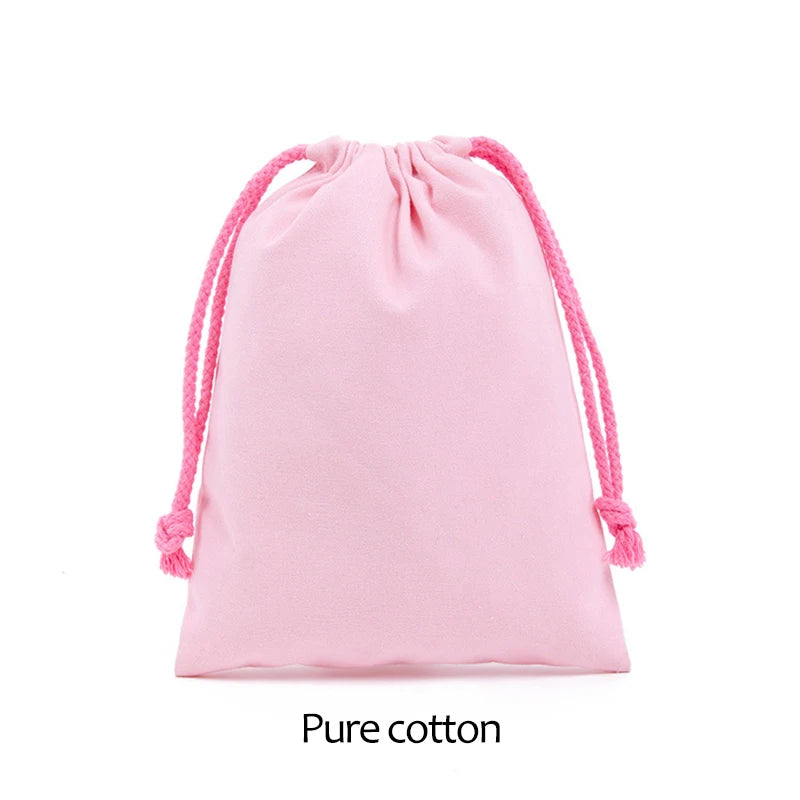 Plain Cotton Canvas Drawstring Bag
