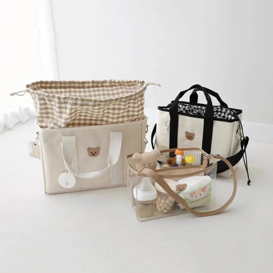 Baby Diaper Bag – Mommy Maternity Nappy Bag with Large Storage & Strollers