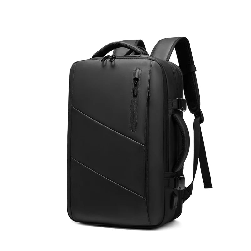 17-Inch Men’s Laptop Backpack – Waterproof, 39L Travel and Outdoor Bag with USB Port