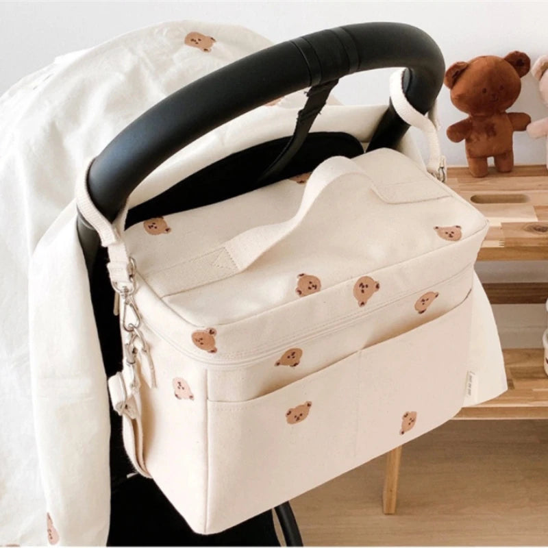 Portable Baby Feeding Bottle Bag – Insulated Nappy & Diaper Organizer
