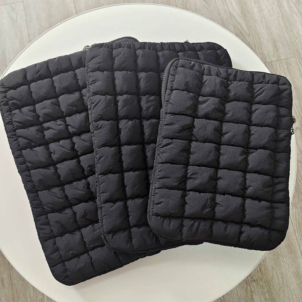 Puffy Laptop Sleeve for MacBook-Cute Notebook Pouch 15–16 Inch