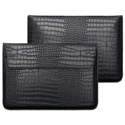 Crocodile Leather Flip Case Bag Laptop Sleeve Cover Accessories