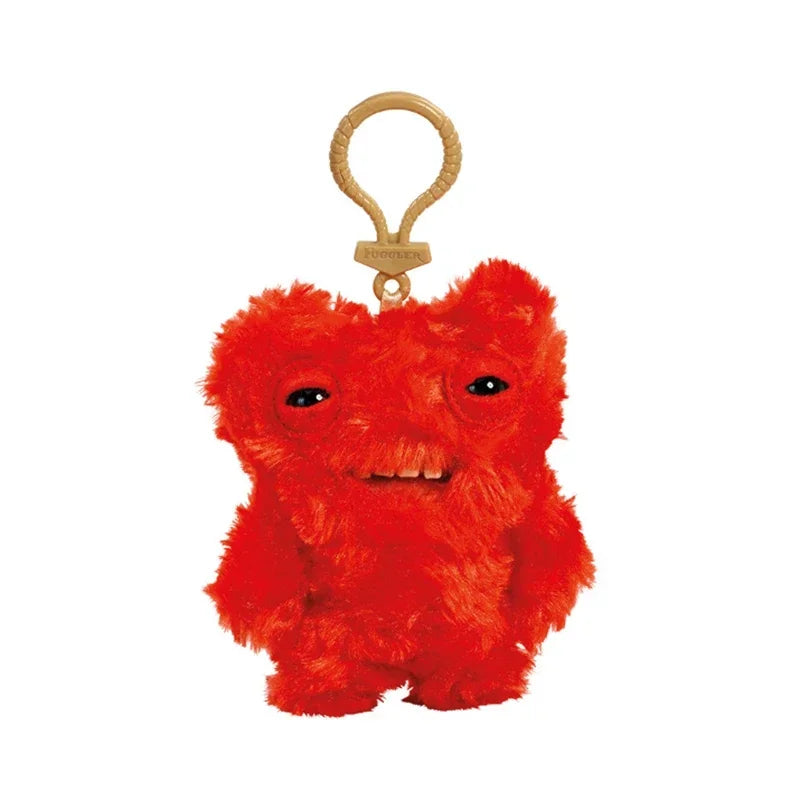 Fuggler Monster Plush Keychain – Cute Ugly Stuffed Pendant