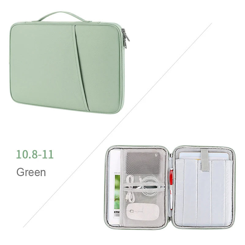 Shockproof Sleeve Tablet Bag for iPad Air/Pro, Xiaomi Pad, MacBook 13 Inch