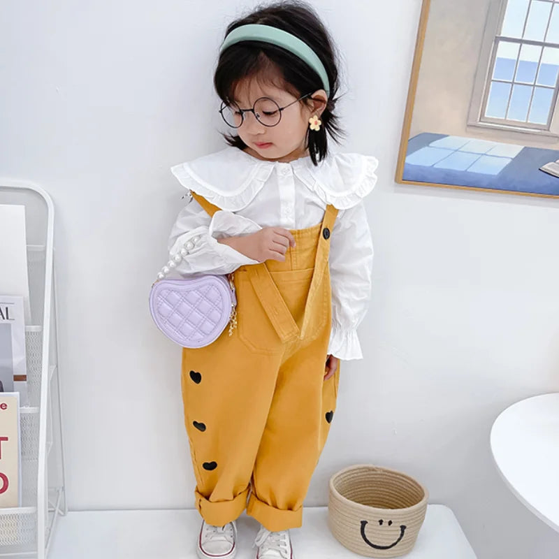 Pearl Handle Girls Mini Shoulder Bag