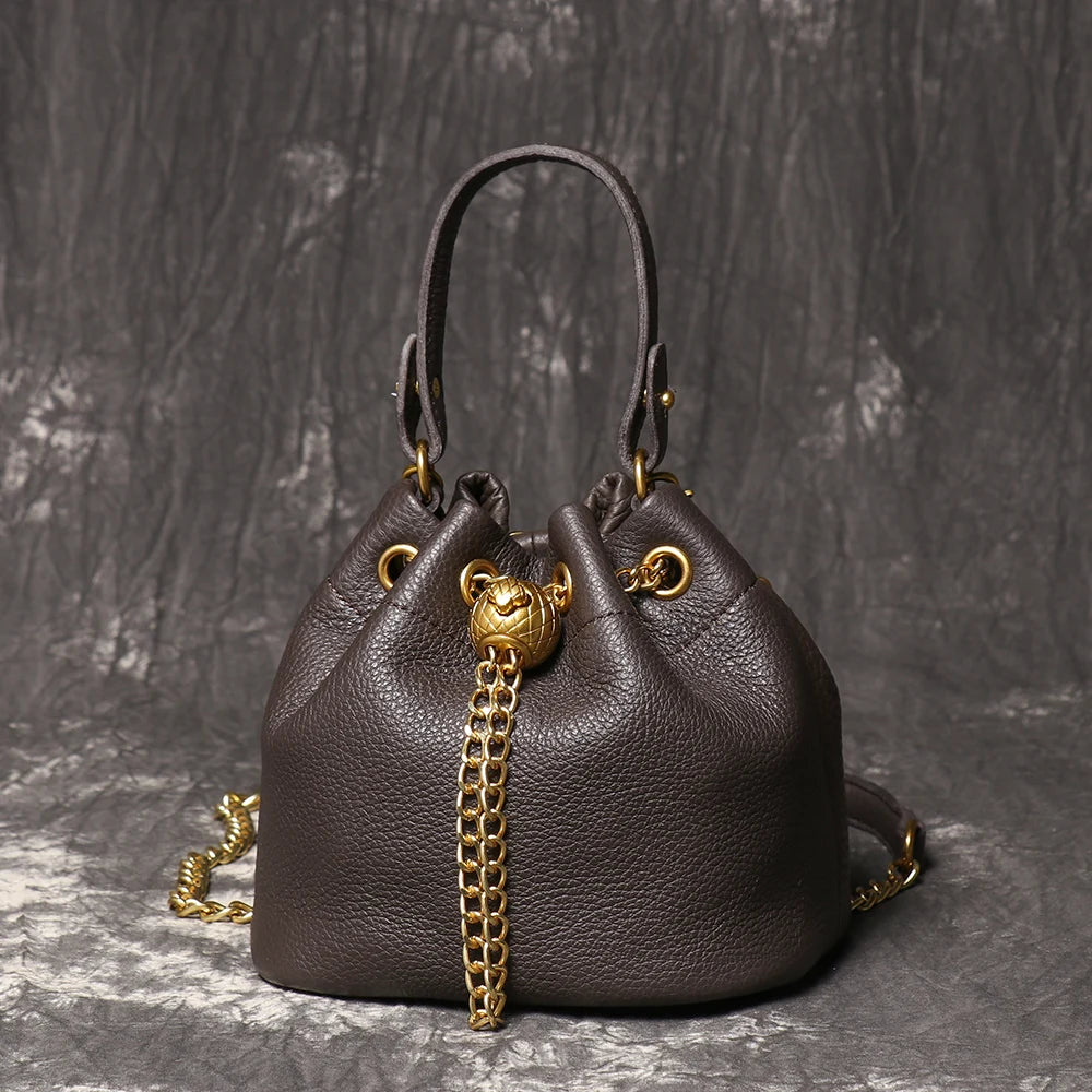 Genuine Leather Shoulder Bag