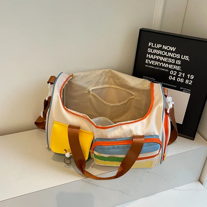 Large Capacity Travel Duffel Bag – Gym, Yoga & Weekend Getaway Sports Bag